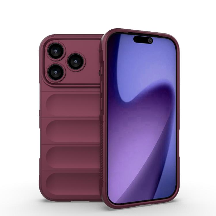 Magic Shield TPU + Flannel Phone Case, For iPhone 17 Pro Max, For iPhone 17 Pro, For iPhone 17, For iPhone 17 Air, For iPhone 16e, For iPhone 16 Pro Max, For iPhone 16 Pro, For iPhone 16 Plus, For iPhone 16