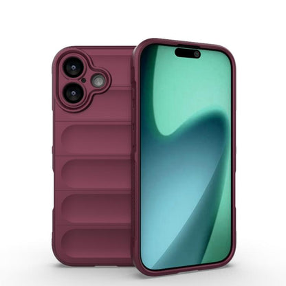 Magic Shield TPU + Flannel Phone Case, For iPhone 17 Pro Max, For iPhone 17 Pro, For iPhone 17, For iPhone 17 Air, For iPhone 16e, For iPhone 16 Pro Max, For iPhone 16 Pro, For iPhone 16 Plus, For iPhone 16