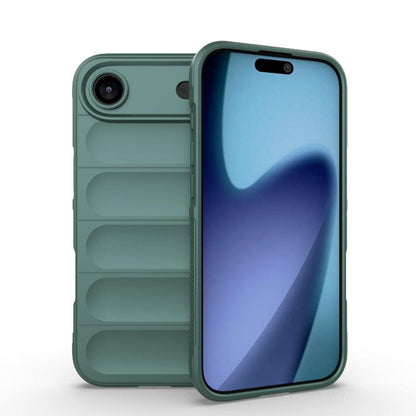 Magic Shield TPU + Flannel Phone Case, For iPhone 17 Pro Max, For iPhone 17 Pro, For iPhone 17, For iPhone 17 Air, For iPhone 16e, For iPhone 16 Pro Max, For iPhone 16 Pro, For iPhone 16 Plus, For iPhone 16