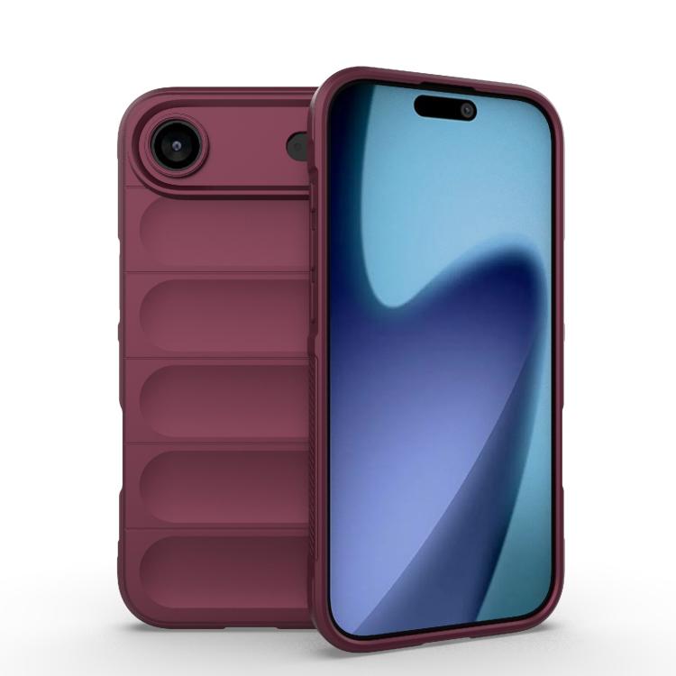Magic Shield TPU + Flannel Phone Case, For iPhone 17 Pro Max, For iPhone 17 Pro, For iPhone 17, For iPhone 17 Air, For iPhone 16e, For iPhone 16 Pro Max, For iPhone 16 Pro, For iPhone 16 Plus, For iPhone 16