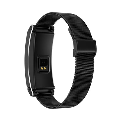 K13S 1.14 inch TFT Screen Milanese Metal Strap Smart Call Bracelet Supports Sleep Management / Blood Oxygen Monitoring, Milanese Metal Strap