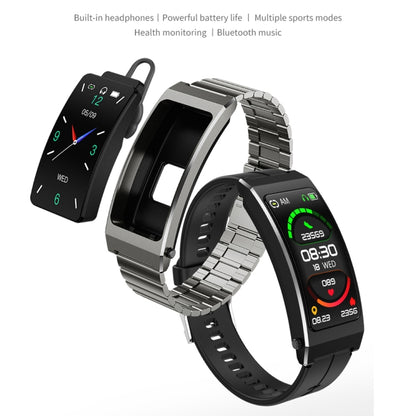 K13S 1.14 inch TFT Screen Milanese Metal Strap Smart Call Bracelet Supports Sleep Management / Blood Oxygen Monitoring, Milanese Metal Strap