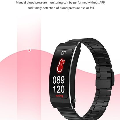 K13S 1.14 inch TFT Screen Milanese Metal Strap Smart Call Bracelet Supports Sleep Management / Blood Oxygen Monitoring, Milanese Metal Strap