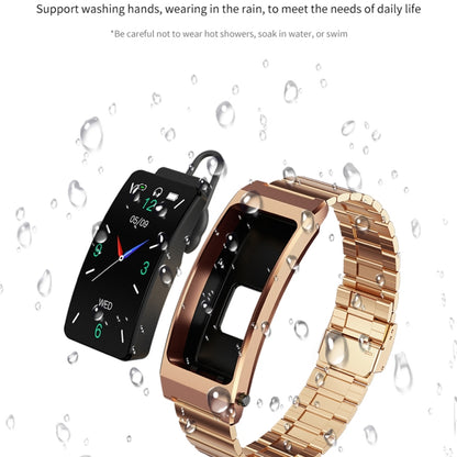 K13S 1.14 inch TFT Screen Milanese Metal Strap Smart Call Bracelet Supports Sleep Management / Blood Oxygen Monitoring, Milanese Metal Strap