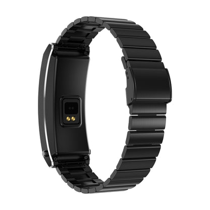 K13S 1.14 inch TFT Screen Slub Steel Strap Smart Calling Bracelet Supports Sleep Management/Blood Oxygen Monitoring, Slub Steel Strap