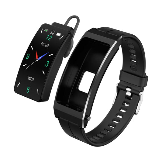 K13S 1,14 Zoll TFT-Bildschirm Smart Calling Armband mit Silikonarmband, unterstützt Schlafmanagement/Blutsauerstoffüberwachung, Silikonarmband