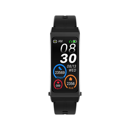 K13S Bracelet intelligent à écran TFT de 1,14 pouce et bracelet en silicone prenant en charge la gestion du sommeil/la surveillance de l'oxygène sanguin, bracelet en silicone