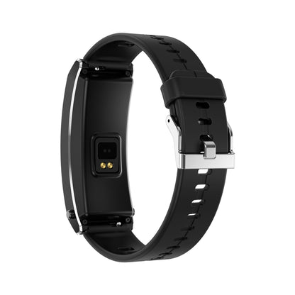 K13S Bracelet intelligent à écran TFT de 1,14 pouce et bracelet en silicone prenant en charge la gestion du sommeil/la surveillance de l'oxygène sanguin, bracelet en silicone