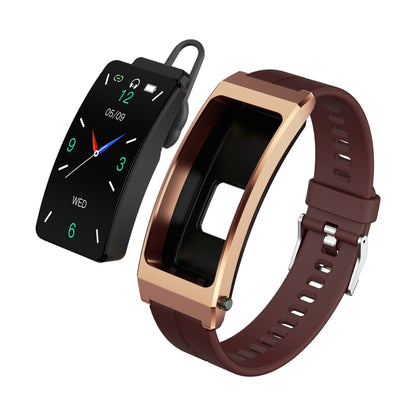K13S Bracelet intelligent à écran TFT de 1,14 pouce et bracelet en silicone prenant en charge la gestion du sommeil/la surveillance de l'oxygène sanguin, bracelet en silicone