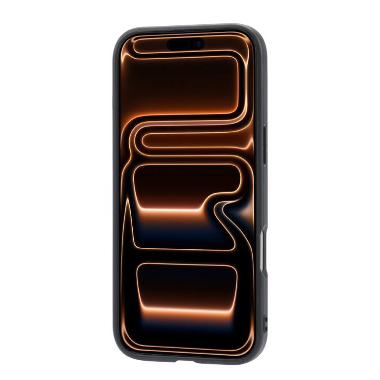 Calfskin Card Slot TPU Hybrid PU Phone Case, For iPhone 18 Pro / 17 Pro, For iPhone 18 Pro Max / 17 Pro Max, For iPhone 17, For iPhone Air, For iPhone 16 Pro Max, For iPhone 16 Pro, For iPhone 16, For iPhone 15 Pro Max, For iPhone 15 Pro               ...