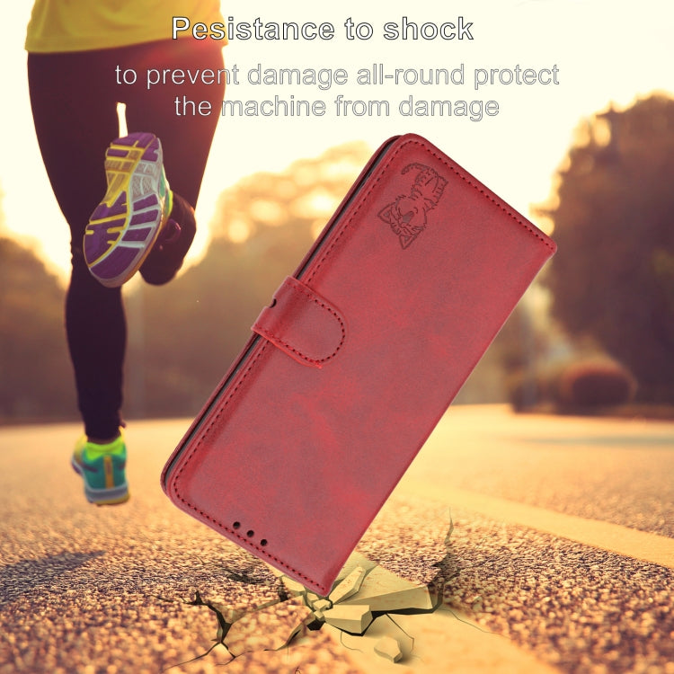 Embossed Happy Cat Pattern Flip Leather Phone Case, For iPhone 17e / 16e, For iPhone 17 Pro Max, For iPhone 17 Pro, For iPhone 17, For iPhone Air, For iPhone 16 Pro Max, For iPhone 16 Pro, For iPhone 16, For iPhone 15 Pro Max, For iPhone 15 Pro        ...