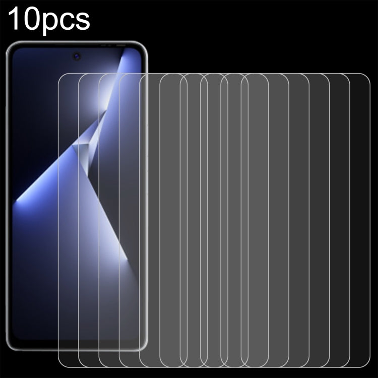 10pcs 0.26mm 9H 2.5D Tempered Glass Film