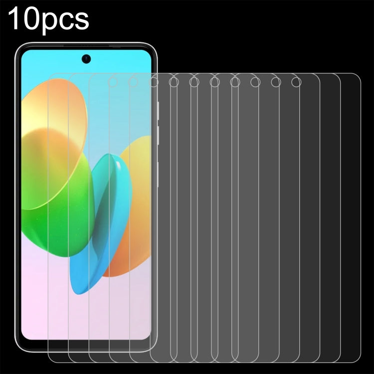 10pcs 0.26mm 9H 2.5D Tempered Glass Film