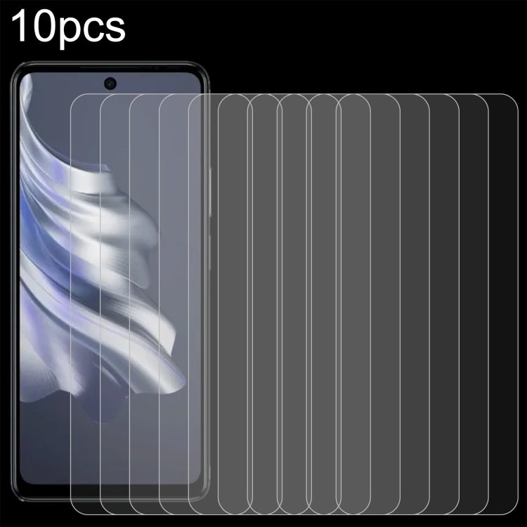 10pcs 0.26mm 9H 2.5D Tempered Glass Film