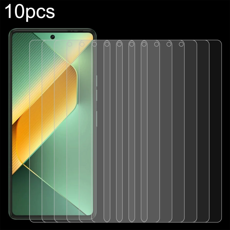 10pcs 0.26mm 9H 2.5D Tempered Glass Film