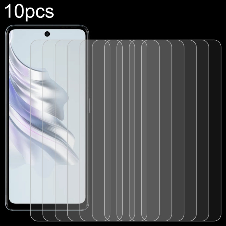 10pcs 0.26mm 9H 2.5D Tempered Glass Film