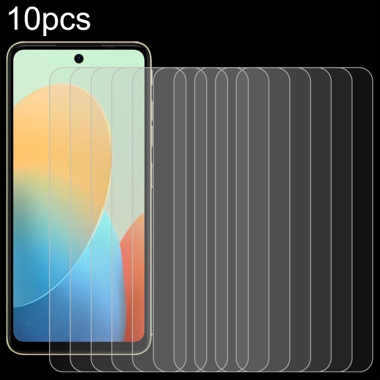10pcs 0.26mm 9H 2.5D Tempered Glass Film