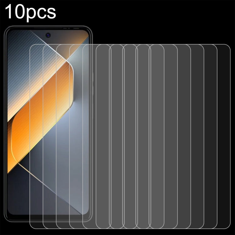 10pcs 0.26mm 9H 2.5D Tempered Glass Film