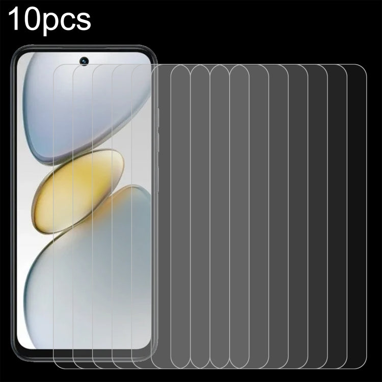 10pcs 0.26mm 9H 2.5D Tempered Glass Film