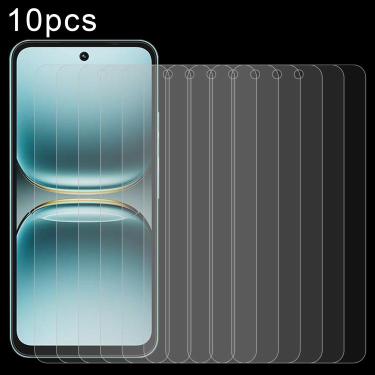 10pcs 0.26mm 9H 2.5D Tempered Glass Film