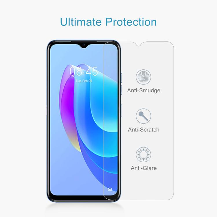 10pcs 0.26mm 9H 2.5D Tempered Glass Film