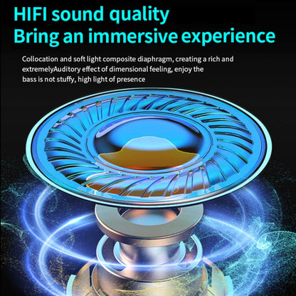 TG09 HIFI Level Noise Reduction Bluetooth 5.3 Gaming Earphones, TG09