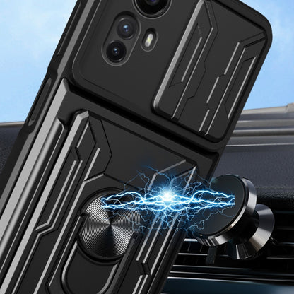 Sliding Camshield TPU+PC Phone Case with Card Slot, For Redmi Note 12S 4G, For Redmi 10 5G
