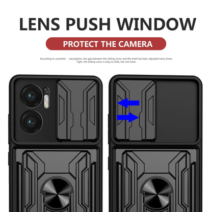 Sliding Camshield TPU+PC Phone Case with Card Slot