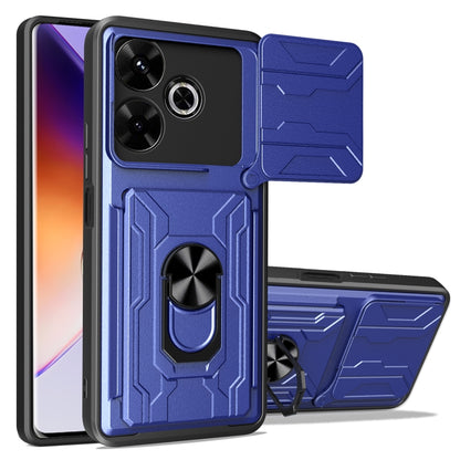 Sliding Camshield TPU+PC Phone Case with Card Slot, For Redmi A5 4G 173.3mm, For Redmi Note 14 Pro 4G, For Redmi Note 14 4G 163.25mm, For Redmi Note 14 5G, For Redmi Note 14 Pro+ 5G, For Redmi Note 14 Pro 5G, For Redmi 13 4G Global, For Redmi A3�������...