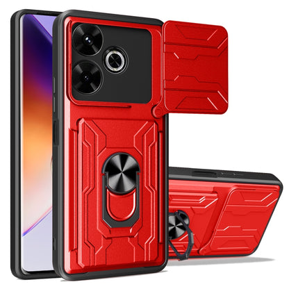 Sliding Camshield TPU+PC Phone Case with Card Slot, For Redmi A5 4G 173.3mm, For Redmi Note 14 Pro 4G, For Redmi Note 14 4G 163.25mm, For Redmi Note 14 5G, For Redmi Note 14 Pro+ 5G, For Redmi Note 14 Pro 5G, For Redmi 13 4G Global, For Redmi A3�������...