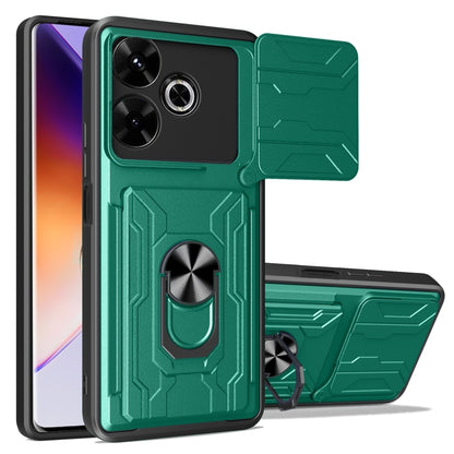 Sliding Camshield TPU+PC Phone Case with Card Slot, For Redmi A5 4G 173.3mm, For Redmi Note 14 Pro 4G, For Redmi Note 14 4G 163.25mm, For Redmi Note 14 5G, For Redmi Note 14 Pro+ 5G, For Redmi Note 14 Pro 5G, For Redmi 13 4G Global, For Redmi A3�������...