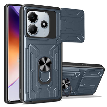 Sliding Camshield TPU+PC Phone Case with Card Slot, For Redmi A5 4G 173.3mm, For Redmi Note 14 Pro 4G, For Redmi Note 14 4G 163.25mm, For Redmi Note 14 5G, For Redmi Note 14 Pro+ 5G, For Redmi Note 14 Pro 5G, For Redmi 13 4G Global, For Redmi A3�������...