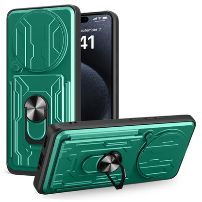 Sliding Camshield TPU+PC Phone Case with Card Slot, For Redmi A5 4G 173.3mm, For Redmi Note 14 Pro 4G, For Redmi Note 14 4G 163.25mm, For Redmi Note 14 5G, For Redmi Note 14 Pro+ 5G, For Redmi Note 14 Pro 5G, For Redmi 13 4G Global, For Redmi A3�������...