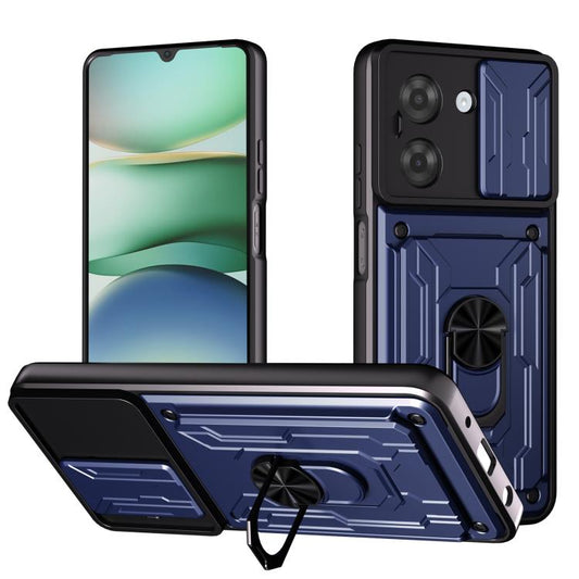 Sliding Camshield TPU+PC Phone Case with Card Slot, For Redmi A5 4G 173.3mm, For Redmi Note 14 Pro 4G, For Redmi Note 14 4G 163.25mm, For Redmi Note 14 5G, For Redmi Note 14 Pro+ 5G, For Redmi Note 14 Pro 5G, For Redmi 13 4G Global, For Redmi A3�������...
