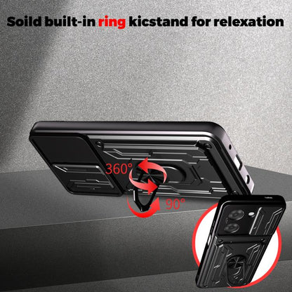 Sliding Camshield TPU+PC Phone Case with Card Slot, For Redmi A5 4G 173.3mm, For Redmi Note 14 Pro 4G, For Redmi Note 14 4G 163.25mm, For Redmi Note 14 5G, For Redmi Note 14 Pro+ 5G, For Redmi Note 14 Pro 5G, For Redmi 13 4G Global, For Redmi A3�������...