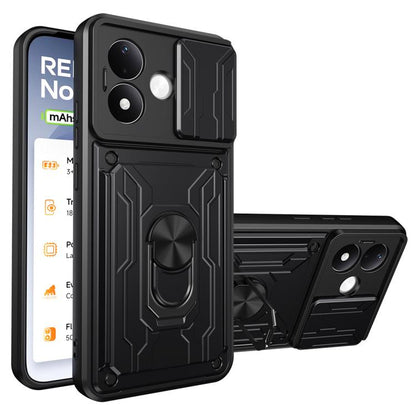 Sliding Camshield TPU+PC Phone Case with Card Slot, For Redmi Note 17 5G Global 169.7mm, For Redmi Note 17 Pro 5G Global 163.5mm, For Redmi A5 4G 173.3mm, For Redmi Note 14 Pro 4G, For Redmi Note 14 4G 163.25mm, For Redmi Note 14 5G                    ...