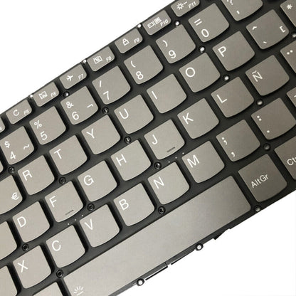 Spanish Version Backlight Laptop Keyboard with Power Button & Enter Key, For Lenovo IdeaPad 320-15ABR / 320-15AST