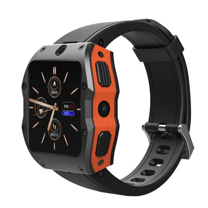 Model X 1.99 inch IP68 Waterproof Android 9.0 4G Dual Cameras Matte Smart Watch, 2GB+16GB, 4GB+128GB