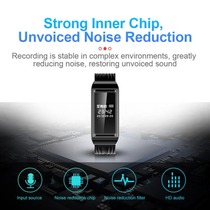 D6 HD Noise Reduction Smart Watch Voice Recorder, 4GB, 8GB, 16GB, 32GB, 64GB, 128GB, 256GB