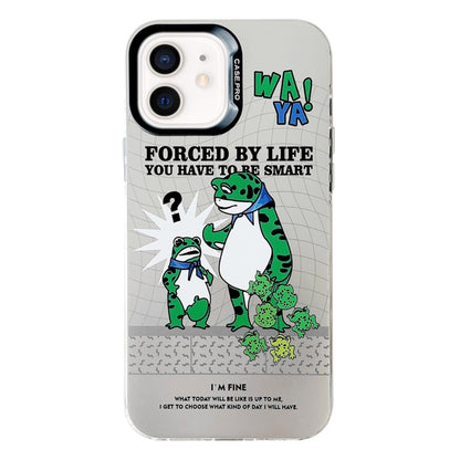 Electroplated Silver Series PC Protective Phone Case, For iPhone 14 Pro Max, For iPhone 13 Pro Max, For iPhone 13 Pro, For iPhone 13, For iPhone 12