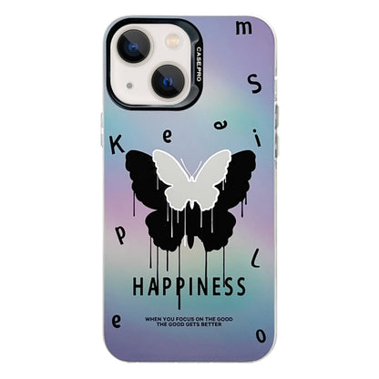 Electroplated Silver Series PC Protective Phone Case, For iPhone 15 Pro, For iPhone 15 Plus, For iPhone 15, For iPhone 14, For iPhone 14 Pro