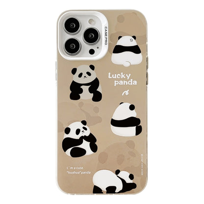 Electroplated Silver Series PC Protective Phone Case, For iPhone 15 Pro, For iPhone 15 Plus, For iPhone 15, For iPhone 14, For iPhone 14 Pro