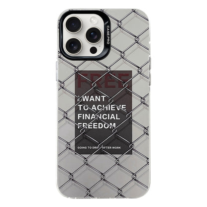 Electroplated Silver Series PC Protective Phone Case, For iPhone 16 Pro Max, For iPhone 16 Pro, For iPhone 16 Plus, For iPhone 16, For iPhone 15 Pro Max