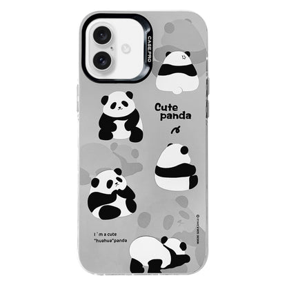 Electroplated Silver Series PC Protective Phone Case, For iPhone 16 Pro Max, For iPhone 16 Pro, For iPhone 16 Plus, For iPhone 16, For iPhone 15 Pro Max