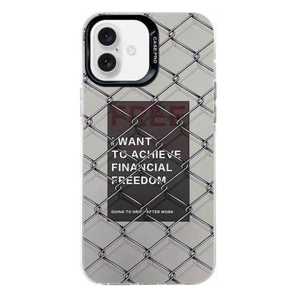 Electroplated Silver Series PC Protective Phone Case, For iPhone 16 Pro Max, For iPhone 16 Pro, For iPhone 16 Plus, For iPhone 16, For iPhone 15 Pro Max