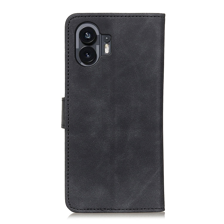 KHAZNEH Retro Texture Leather Phone Case, For Nothing Phone 2