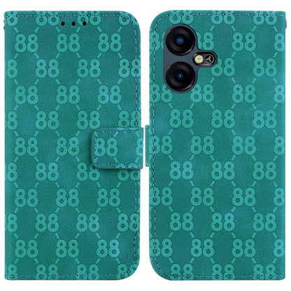 Double 8-shaped Embossed Leather Phone Case, For Tecno Pova 5 Pro, For Tecno Pova Neo 3, For Tecno Pova 5, For Tecno Camon 20 Premier 5G, For Tecno Camon 20 Pro 5G, For Tecno Camon 20 Pro 4G / Camon 20, For Tecno Spark 10 5G                            ...