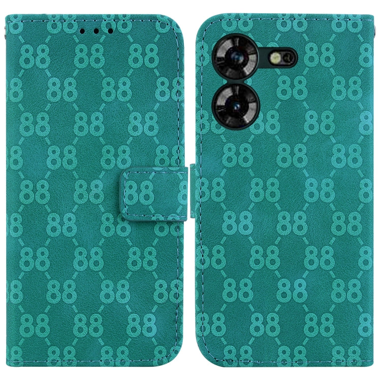 Double 8-shaped Embossed Leather Phone Case, For Tecno Pova 5 Pro, For Tecno Pova Neo 3, For Tecno Pova 5, For Tecno Camon 20 Premier 5G, For Tecno Camon 20 Pro 5G, For Tecno Camon 20 Pro 4G / Camon 20, For Tecno Spark 10 5G                            ...