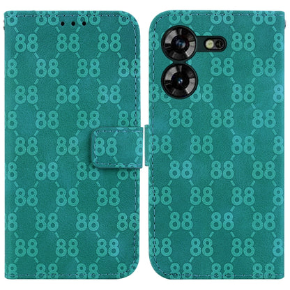 Double 8-shaped Embossed Leather Phone Case, For Tecno Pova 5 Pro, For Tecno Pova Neo 3, For Tecno Pova 5, For Tecno Camon 20 Premier 5G, For Tecno Camon 20 Pro 5G, For Tecno Camon 20 Pro 4G / Camon 20, For Tecno Spark 10 5G                            ...