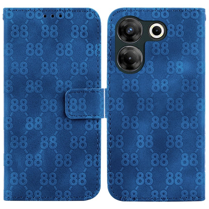 Double 8-shaped Embossed Leather Phone Case, For Tecno Pova 5 Pro, For Tecno Pova Neo 3, For Tecno Pova 5, For Tecno Camon 20 Premier 5G, For Tecno Camon 20 Pro 5G, For Tecno Camon 20 Pro 4G / Camon 20, For Tecno Spark 10 5G                            ...